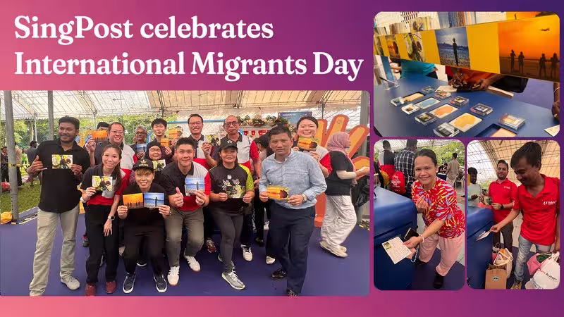 SingPost celebrates International Migrants Day